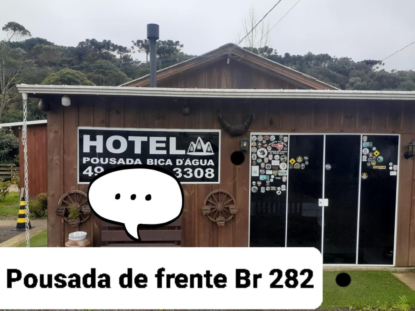 לאגס Pousada Bica D'Agua De Frente Br 282 מראה חיצוני תמונה